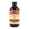 Fles natuurlijke vanille extract uit Mexico van Nielsen-Massey, 118 ml, op een witte achtergrond.
