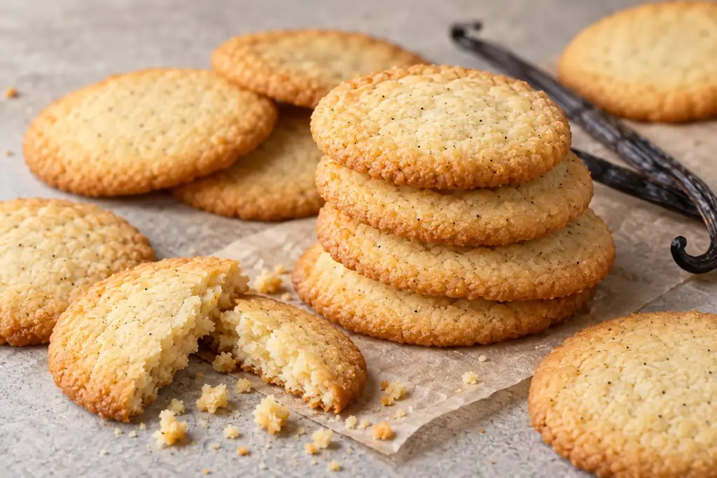 Brosse zelfgebakken vanillekoekjes