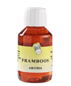 Solub Arôme framboos aroma in een potje van 115 ml.