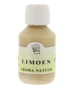 Solub Arôme limoen aroma in een potje van 115 ml.